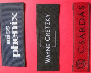 Personalized clothes labels