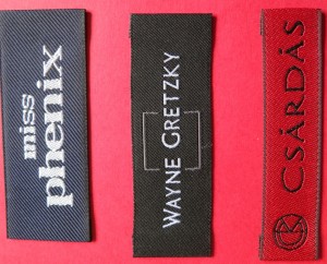 Personalized clothes labels