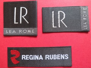 Designer Satin woven labels