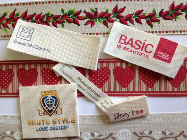 Custom Cotton Printed Labels & Tags