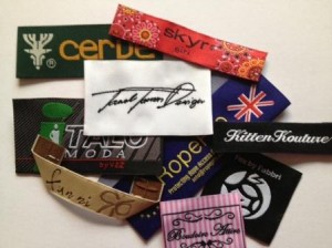 High Definition Damask Woven Labels
