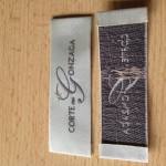 Satin Woven Labels for Designer Clothing