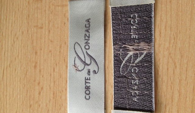 Satin Woven Labels for Designer Clothing