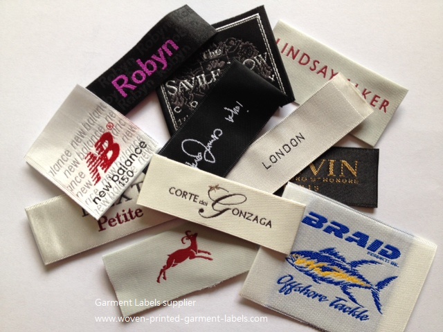 Satin Garment Labels -Luxurious & Elegant Fabric Labels