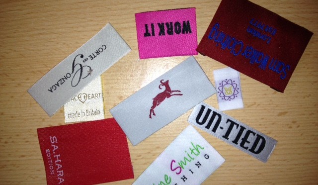 Custom your garment woven labels